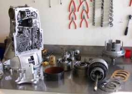 Automatikgetriebe zerlegt
